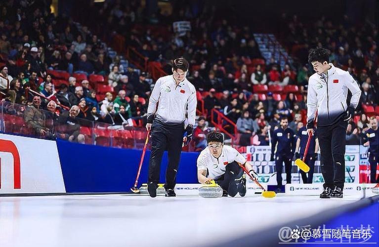 意大利对阵中国：男子冰壶世锦赛循环赛